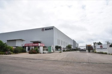 sany excavators india