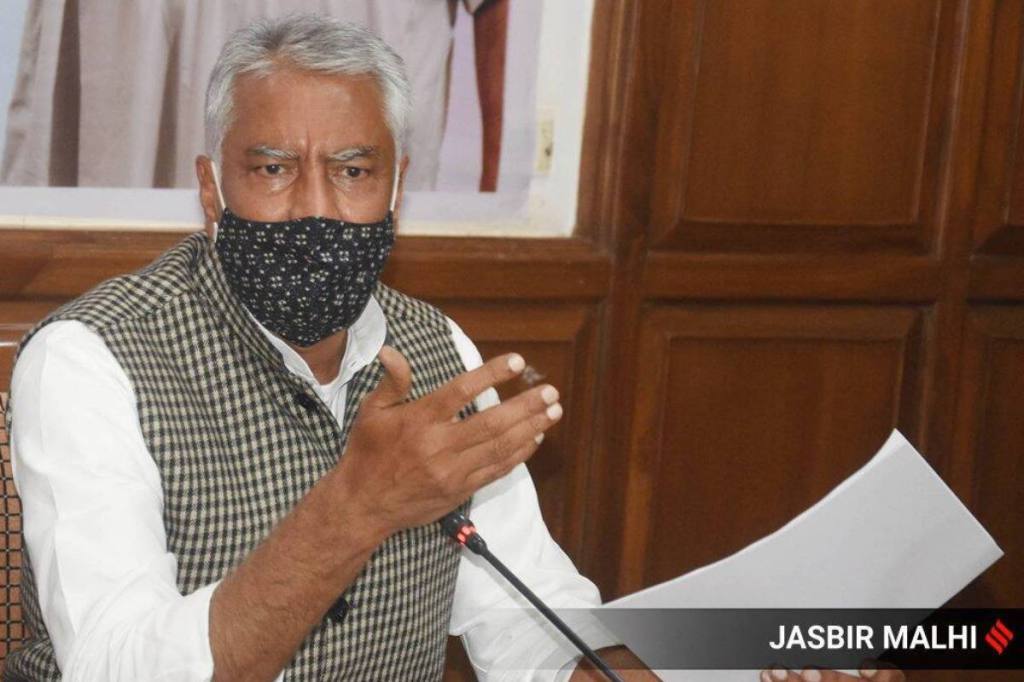 Former state Congress chief Sunil Kumar Jakhar, who was in the reckoning for chief minister’s post, Sunday refused to be appointed as a deputy CM. (Express Photo)
Former state Congress chief Sunil Kumar Jakhar, who was in the reckoning for chief minister’s post, Sunday refused to be appointed as a deputy CM. (Express Photo)
