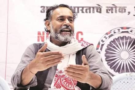 Yogendra Yadav said it was the police and the government who put the barricades on the borders to stop the protesting farmers from entering the national capital. 