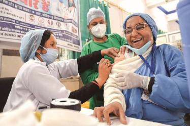 The study found that individuals who had been vaccinated with the first dose of Coronavirus vaccine reported decreased mental levels.