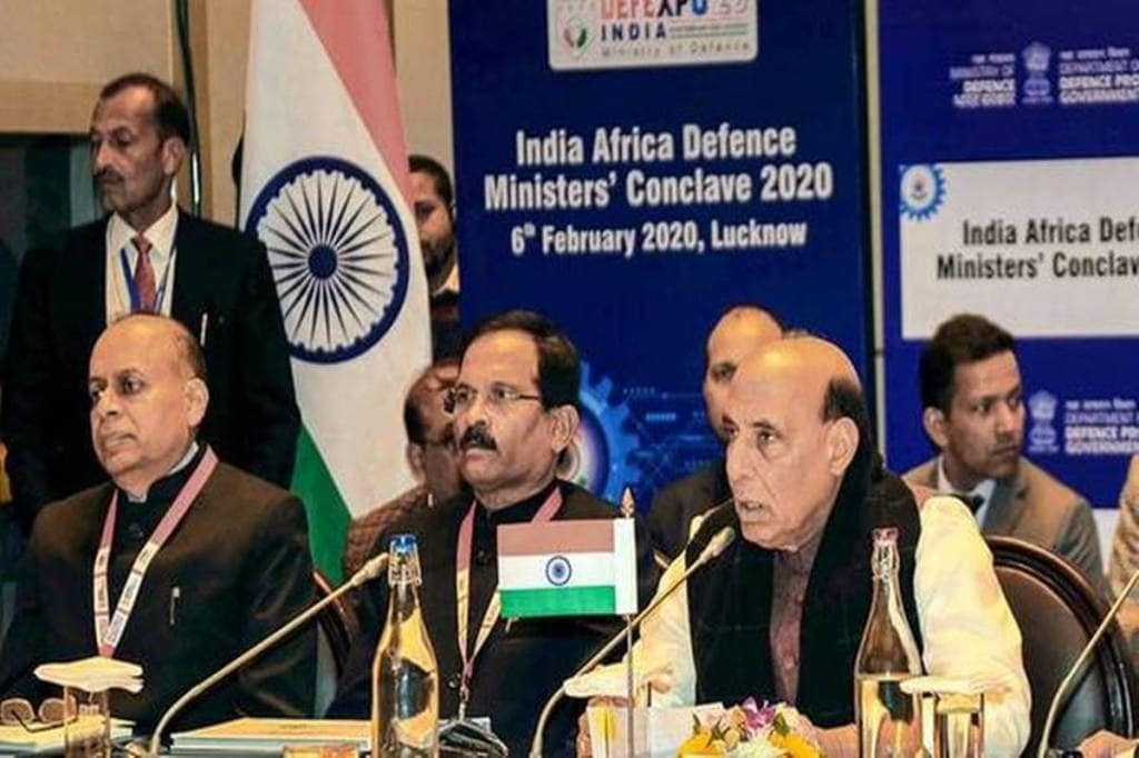In consultation with all the stakeholders, India plans to institutionalise the Defence Dialogue with Africa which will be at the ministerial level and it will be held every two years on the sidelines of the DefExpo. (Credit: PTI)