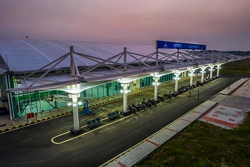 kushinagar international airport, kushinagar airport, kushinagar, uttar pradesh, pm modi, modi, buddhist pilgrimage sites, buddhist pilgrimage, sri lanka
