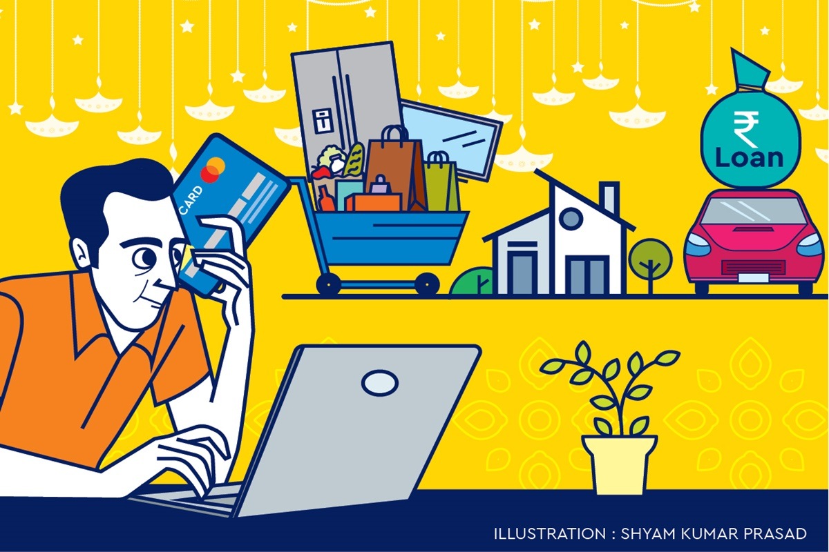 Credit card interest rates are steep.