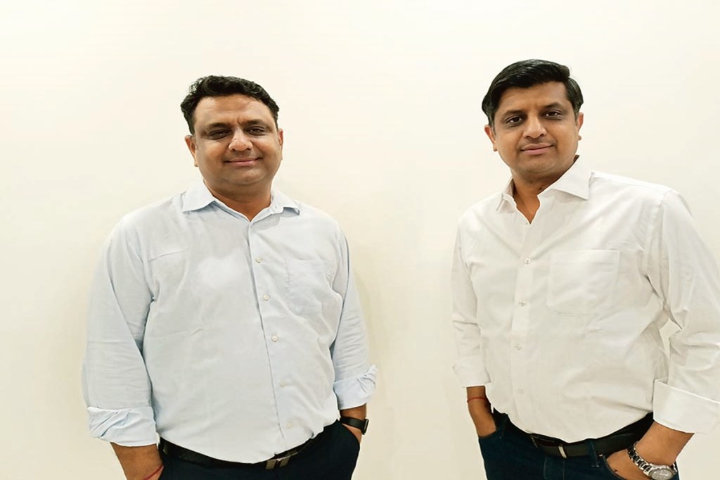 Candes co-founders Sandeep Aggarwal (L) and Vipin Aggarwal