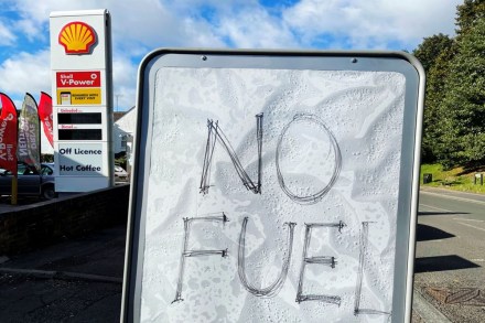 Brian Madderson, PRA chairman, was quoted as saying: "The fuel is still not going to the pumps that need it most in London and the south east." (Reuters image)