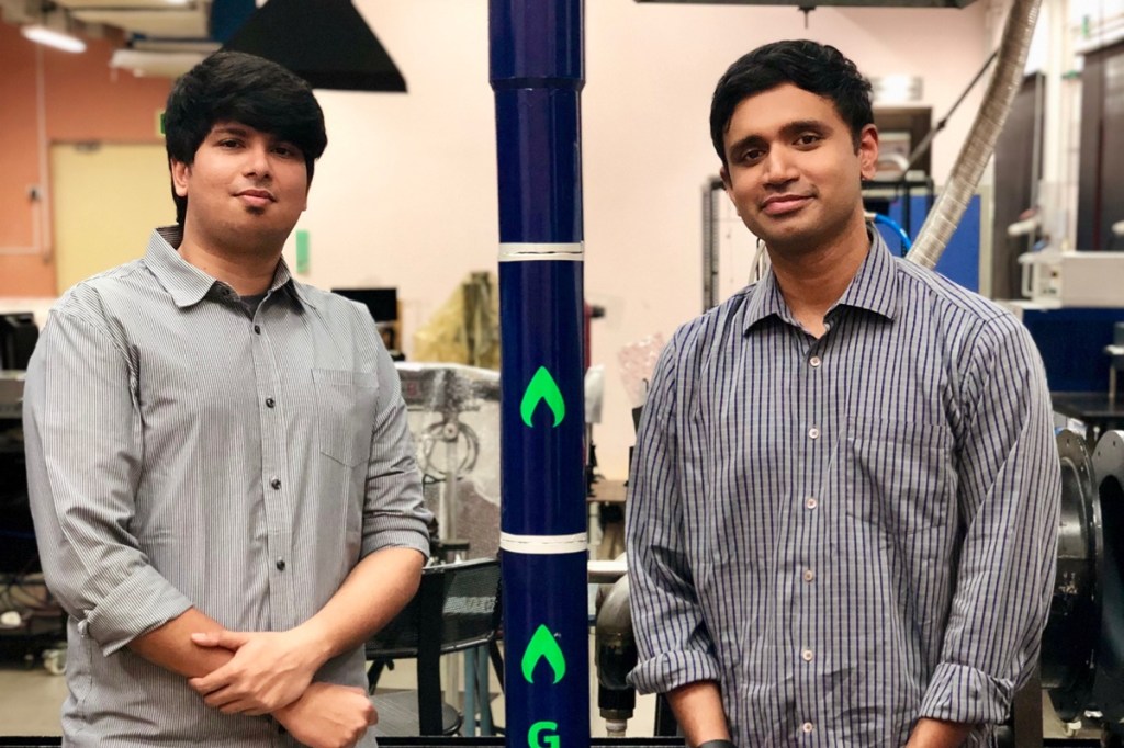 Moin SPM, Co-Founder & COO (L) & Srinath Ravichandran, Co-Founder & CEO, AgniKul Cosmos