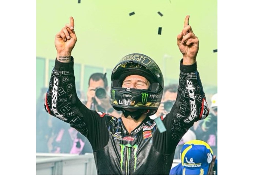 MotoGP: Quartararo crowned 2021 champion, Marc Marquez wins, Rossi’s final home GP