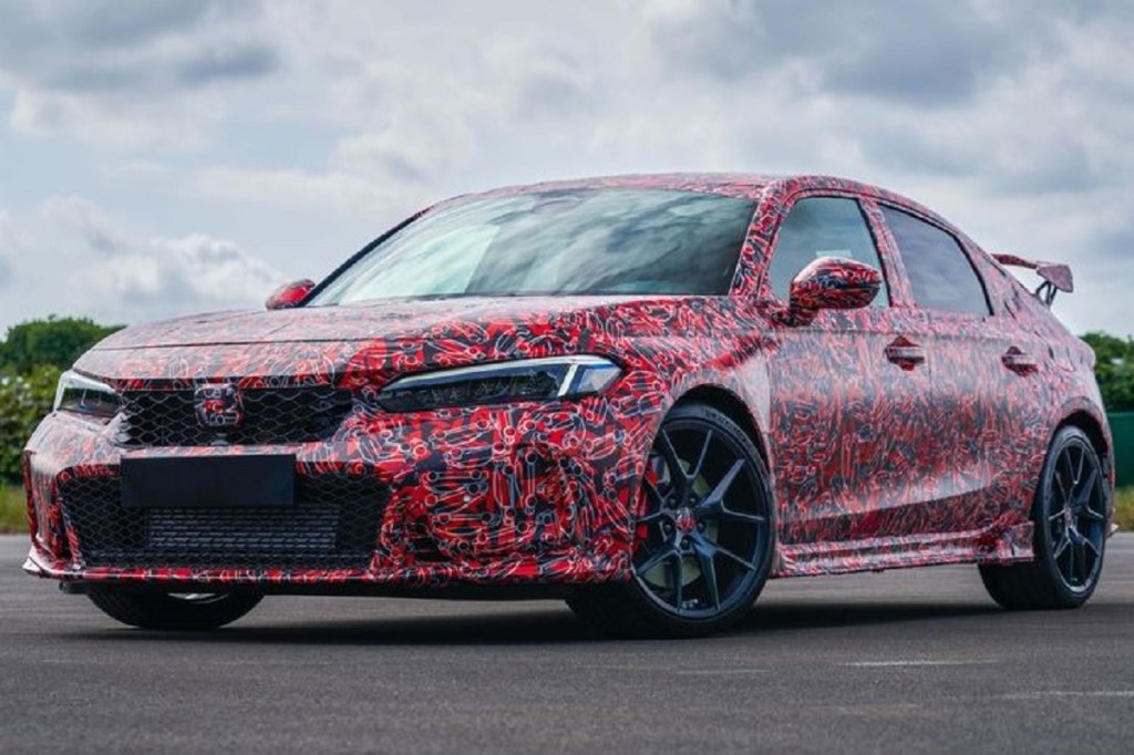 2022 Honda Civic Type R Prototype Front