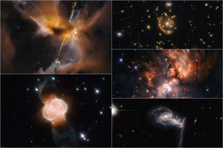 There is one aspect that is mysterious and grabs everyone’s interest: outer space. (Images: Hubble Space Telescope via NASA)