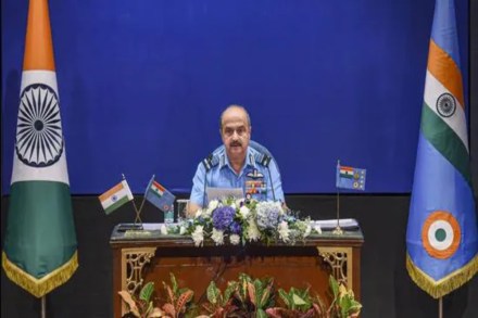 IAF chief Air Chief Marshal Vivek Ram Chaudhari
