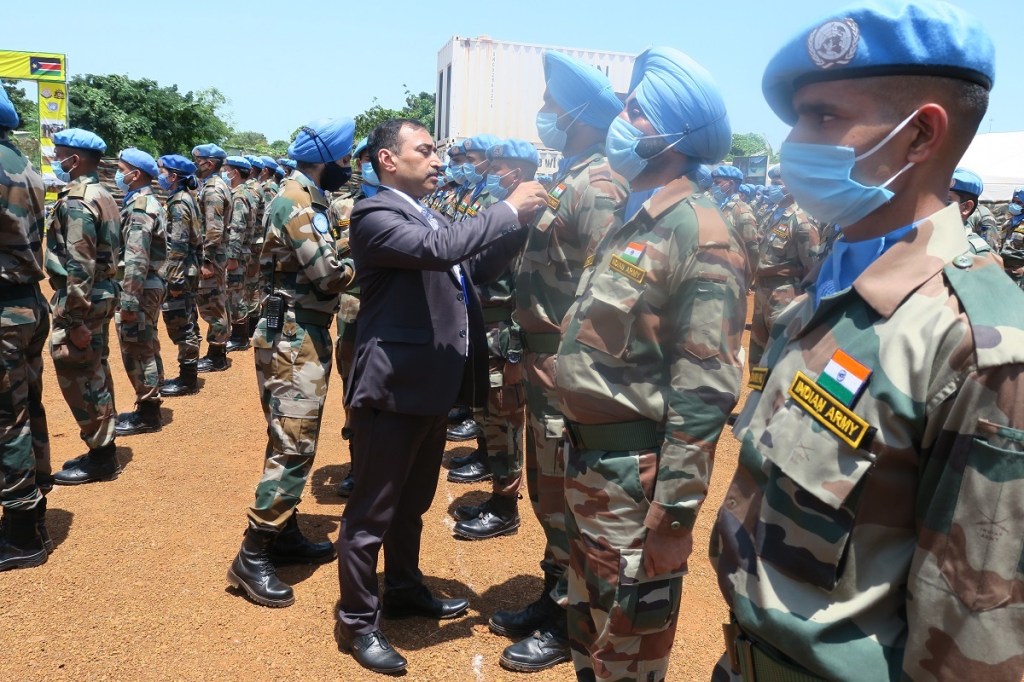 Indian peacemakers in Sudan