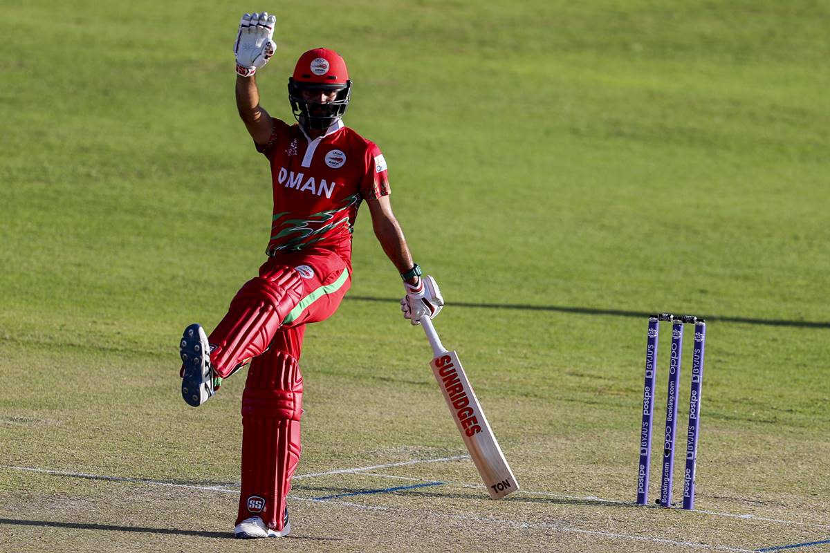 Jatinder Singh Oman vs Papua New Guinea ICC T20 World Cup 2021