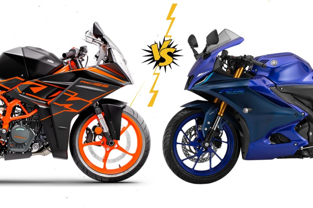 KTM RC 125 vs Yamaha R15 V4