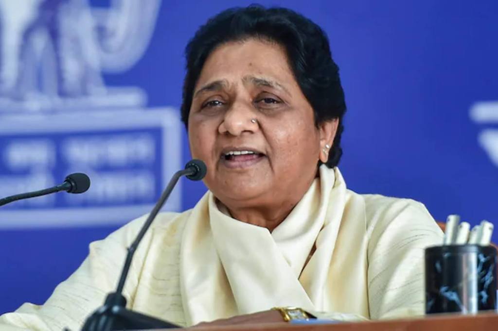 The announcement of giving 40 per cent of tickets to women is pure election drama, said Mayawati. (PTI)