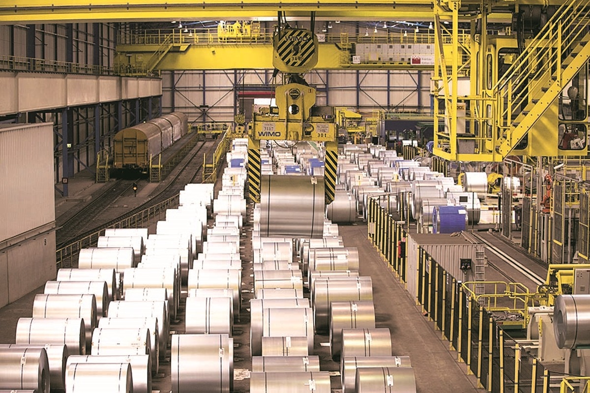 Operations Inside A Tata Steel Ltd Plant As Thyssenkrupp AG Joint Venture Talks Held