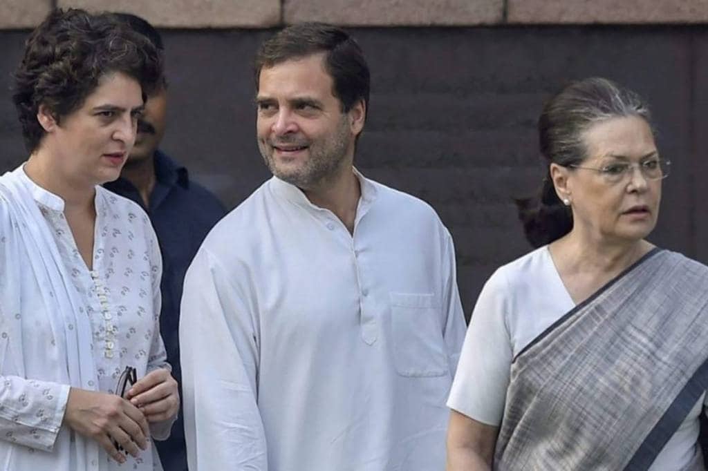 Bihar BJP spokesperson Arvind Singh quipped that Rahul, Sonia and Priyanka Gandhi are no longer fit to campaign for the Congress in the country. (PTI)