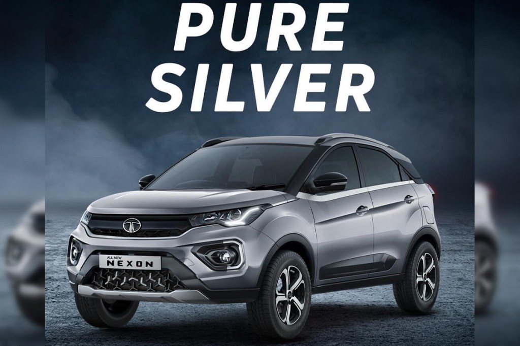 Tata Nexon Pure Silver