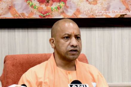 Yogi Adityanath said that Congress, BSP and SP have thrown the state into the fire of riots by breaking the social fabric in the name of casteism.