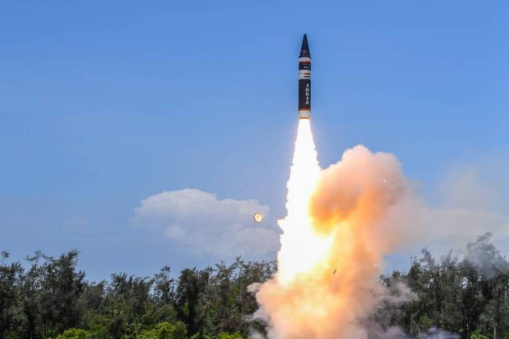 India successfully test fires Agni-5 missile from Odisha coast