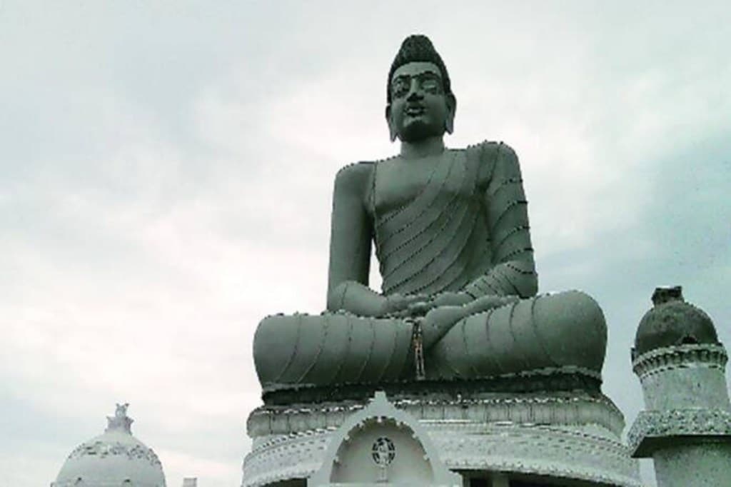 budha relics, budha relics from sri lanka, inaugural flight between Colombo and Kushinagar, India seri lanka relations