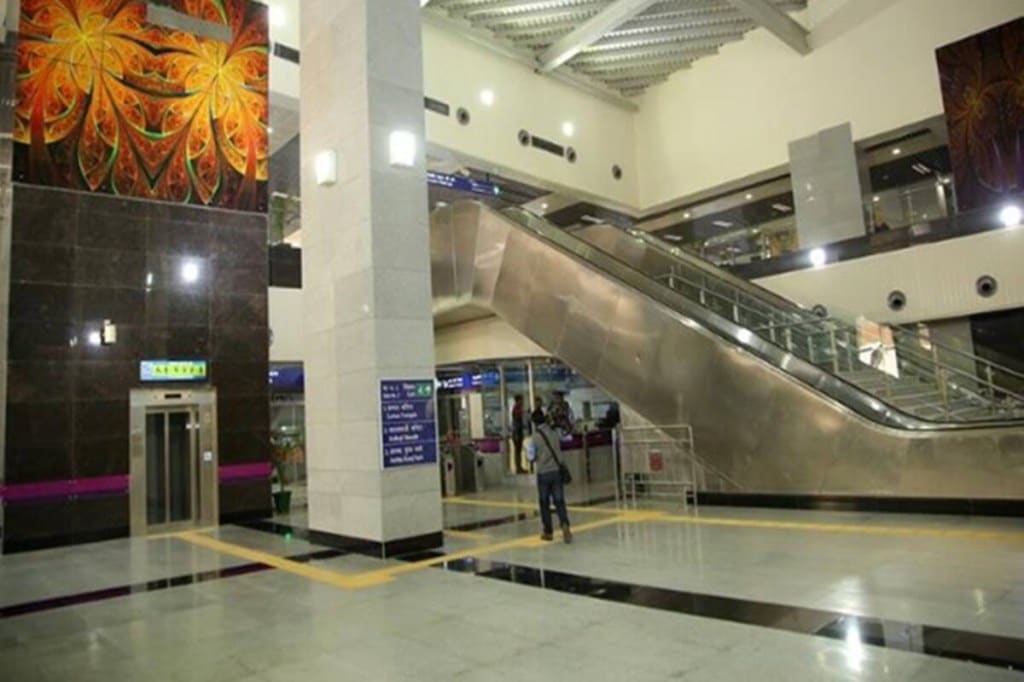 Delhi metro, DMRC, escalators commissioned, Delhi Metro Rail Corporation, constructing corridors, Noida-Greater Noida Metro Corridor, Rapid metro Gurgaaon Delhi metro, DMRC, escalators commissioned, Delhi Metro Rail Corporation, constructing corridors, Noida-Greater Noida Metro Corridor, Rapid metro Gurgaaon