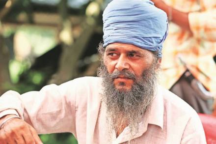 Sukhvinder Singh, father of Gurvinder Singh, whose body was cremated after second autopsy on Wednesday. (Express Photo)