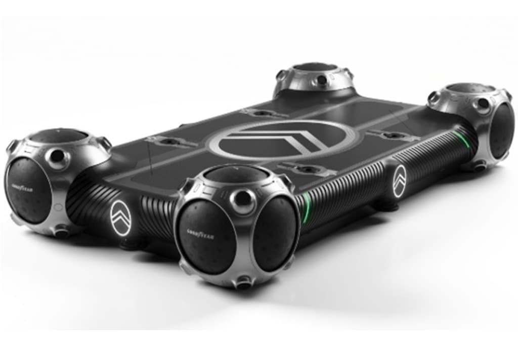 Goodyear develops spherical tyre concept for Citreon’s Autonomous Mobility Vision
