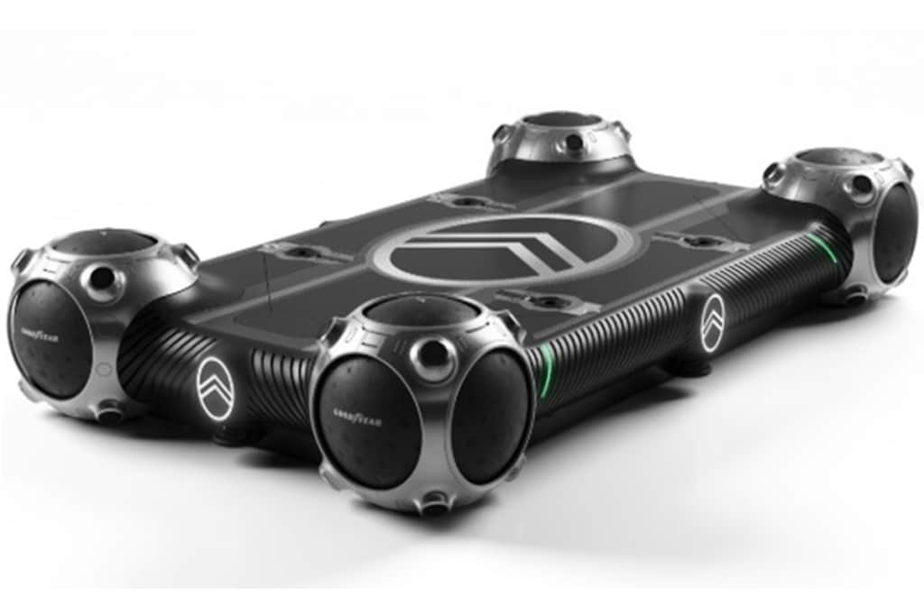 Goodyear develops spherical tyre concept for Citreon’s Autonomous Mobility Vision