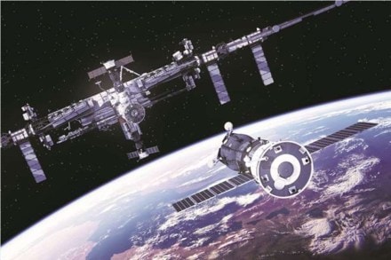 Seven astronauts remain aboard the space station: