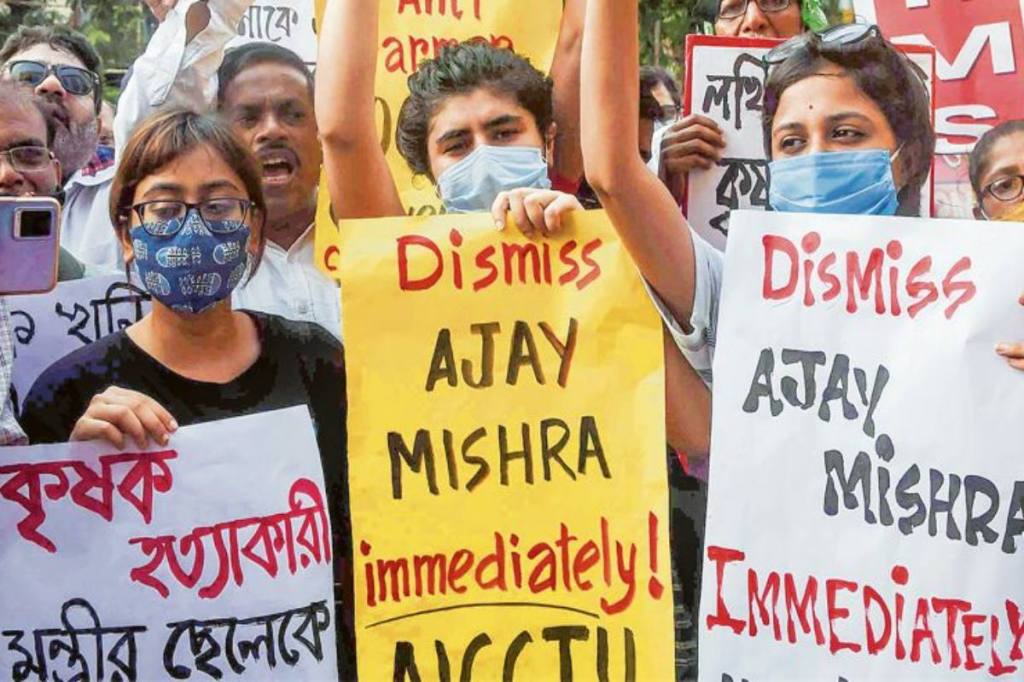 Lakhimpur Kheri Violence News Live Updates: Ashish Mishra was sent to a 14-day judicial custody by a local court after he was arrested late on Saturday. Lakhimpur Kheri Violence News Live Updates: Ashish Mishra was sent to a 14-day judicial custody by a local court after he was arrested late on Saturday.