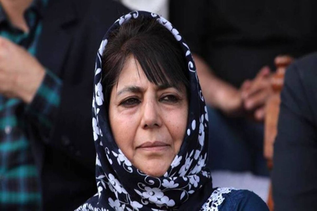 Mehbooba Mufti was referring to the Ashish Mishra, son of Union minister of State for Home Affairs Ajay Mishra, who is accused of mowing down farmers at Lakhimpur Kheri. Mehbooba Mufti was referring to the Ashish Mishra, son of Union minister of State for Home Affairs Ajay Mishra, who is accused of mowing down farmers at Lakhimpur Kheri.