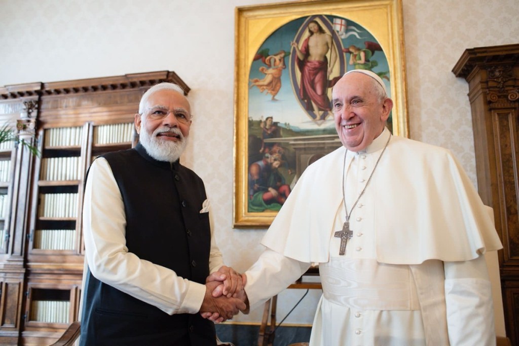 modi pope meeting