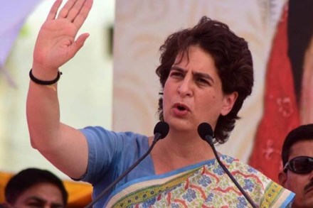 Priyanka Gandhi also hit out at Prime Minister Narendra Modi, who is on a visit to Lucknow for an event, and asked why is he is not going to Lakhimpur Kheri. 