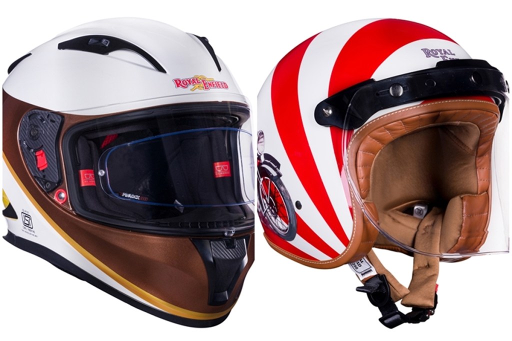 Royal Enfield launches ‘Birth of the Bullet’ & ‘The Picnic Special’ custom helmets