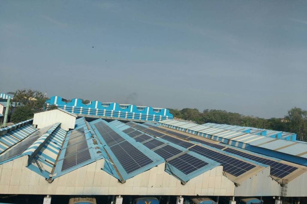 railways, solar panels