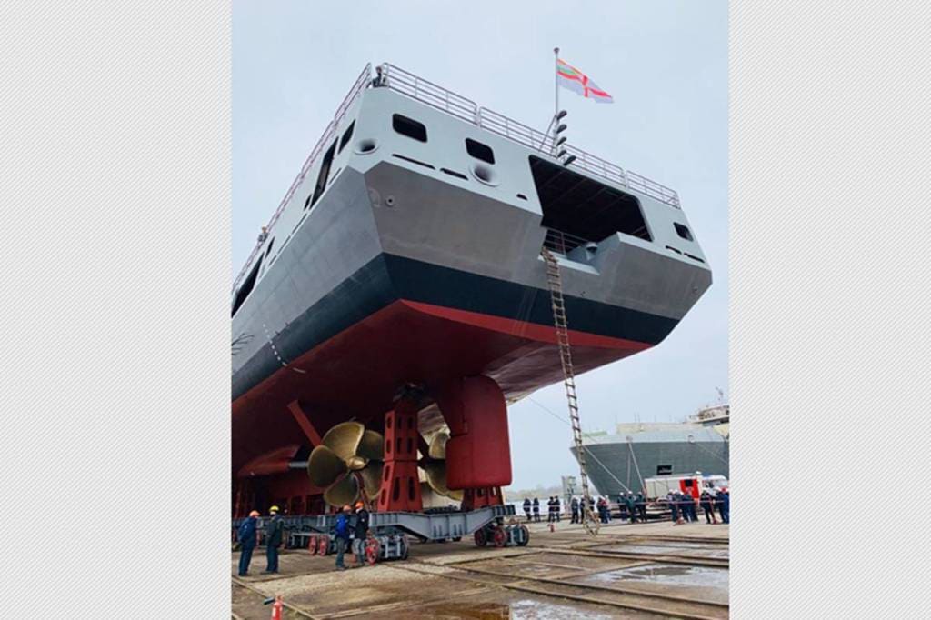 In an official statement issued by the Indian Navy, Ilya Samarin, Director General, Yantar Shipyard, Kaliningrad, in his address talked about the challenges faced by the shipyard in the execution of complex projects.