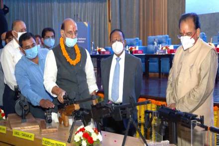 According to the defence minister Rajnath Singh, “To enhance preparedness of the armed forces, the public and private sectors are working hand-in-hand.” According to the defence minister Rajnath Singh, “To enhance preparedness of the armed forces, the public and private sectors are working hand-in-hand.”