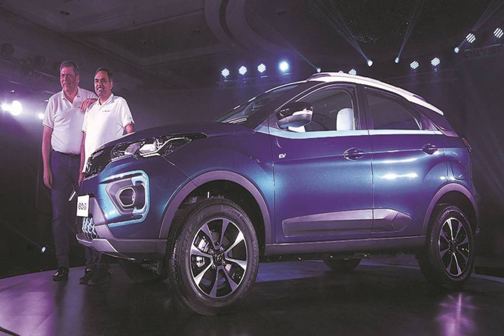 The Tata Nexon EV launch at Taj lands End in Bandra. Express photo by Prashant Nadkar, Thursday 19th December 2019, Mumbai, Maharashtra.