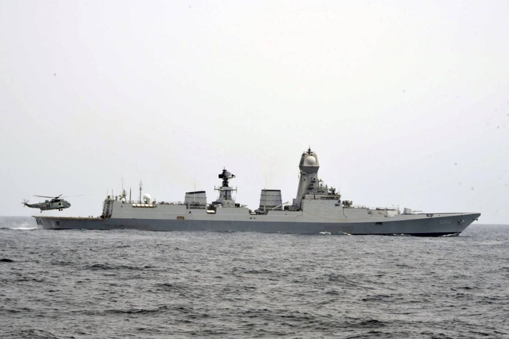 Induction of the army troops of the two forces was simulated and this was followed by setting up of a joint command operations centre.