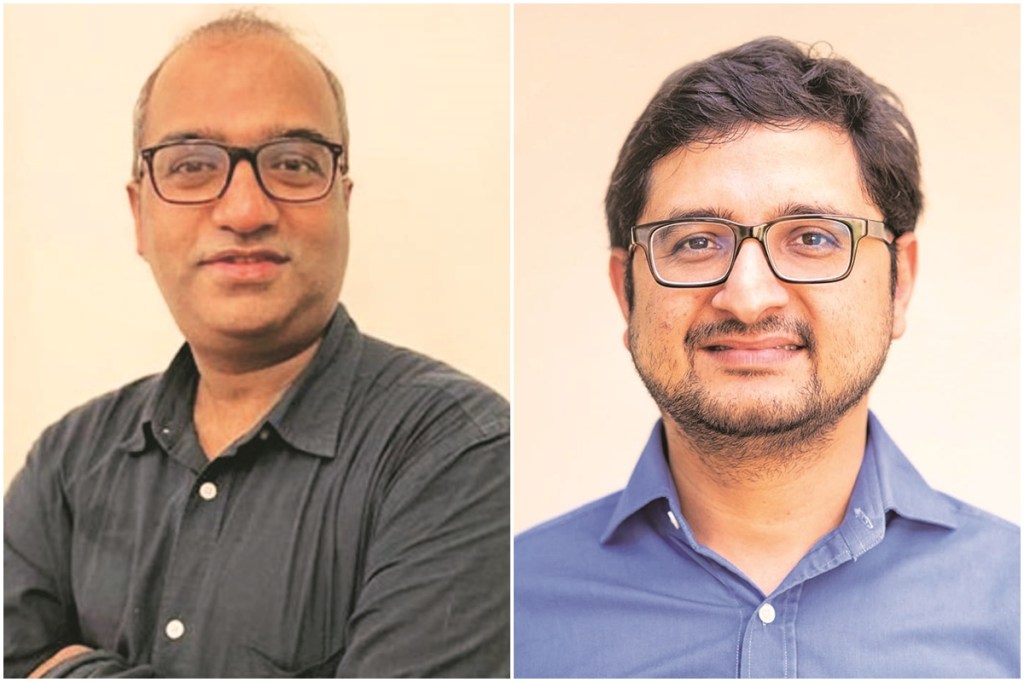 Abhishek Singh, President & Ceo, NeGD_ CEO, myGov_ MD & CeO, Digital India Corporation and Varad Pande, Partner, Omidyar Network India