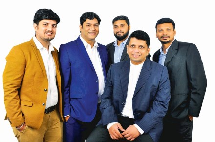 (L-R) Digisafe co-founders Ashwin Arora, Anupam Shrey, Rajat Dhar, Suman Roy Choudhury and Mallikarjun Kukunuri (L-R) Digisafe co-founders Ashwin Arora, Anupam Shrey, Rajat Dhar, Suman Roy Choudhury and Mallikarjun Kukunuri