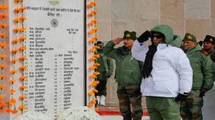 "I am saluting the 114 Indian soldiers who made supreme sacrifices in the 1962 war after reaching Rezang La, located amidst the inaccessible hills of Ladakh," Singh tweeted.