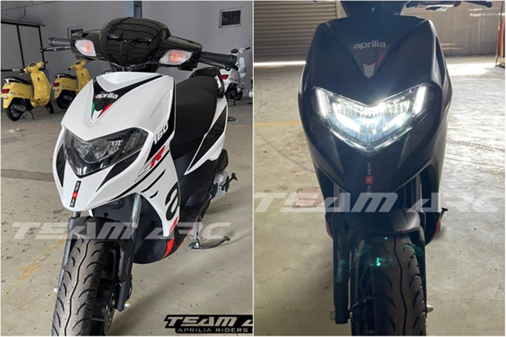 Updated 2021 Aprilia SR 160 (Image source - Aprilia Riders Club Bengaluru Facebook Page / Team ARC)