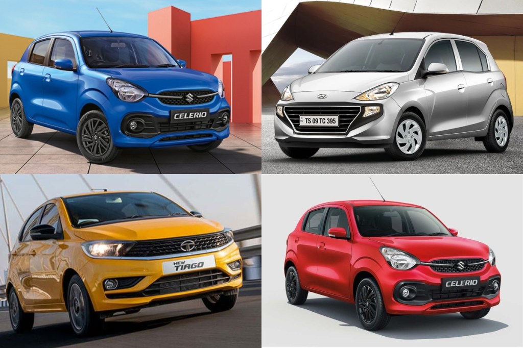 All-New Maruti Suzuki Celerio vs Hyundai Santro vs Tata Tiago: Price, specs, mileage compared