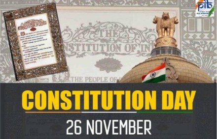 As part of the celebrations of the Constitution day, Preamble to the Constitution is read out in schools and government offices across the country.