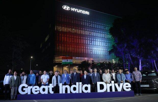 Fifth edition of Hyundai Great India Drive flagged off: Covers 25 destination for ‘Progress of Nation’