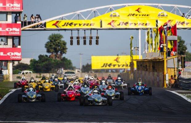 24th JK Tyre-FMSCI championship marks thrilling end for round 2