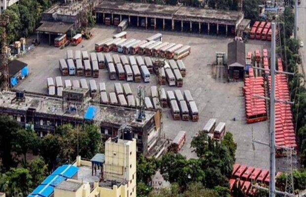 MSRTC employees strike MSRTC employees strike