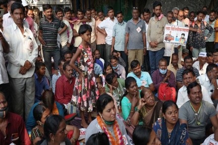 MSRTC employees strike MSRTC employees strike