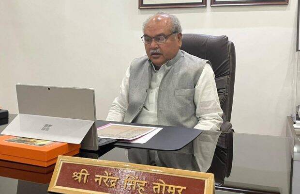 Tomar said that he is pained that the government couldn't explain the benefits of the farm laws to the farmers. Tomar said that he is pained that the government couldn't explain the benefits of the farm laws to the farmers.